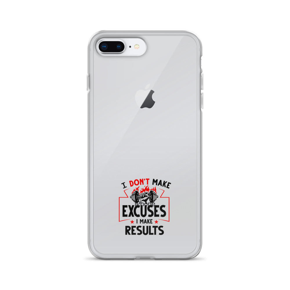 I DON'T MAKE EXCUSES - iPhone Case