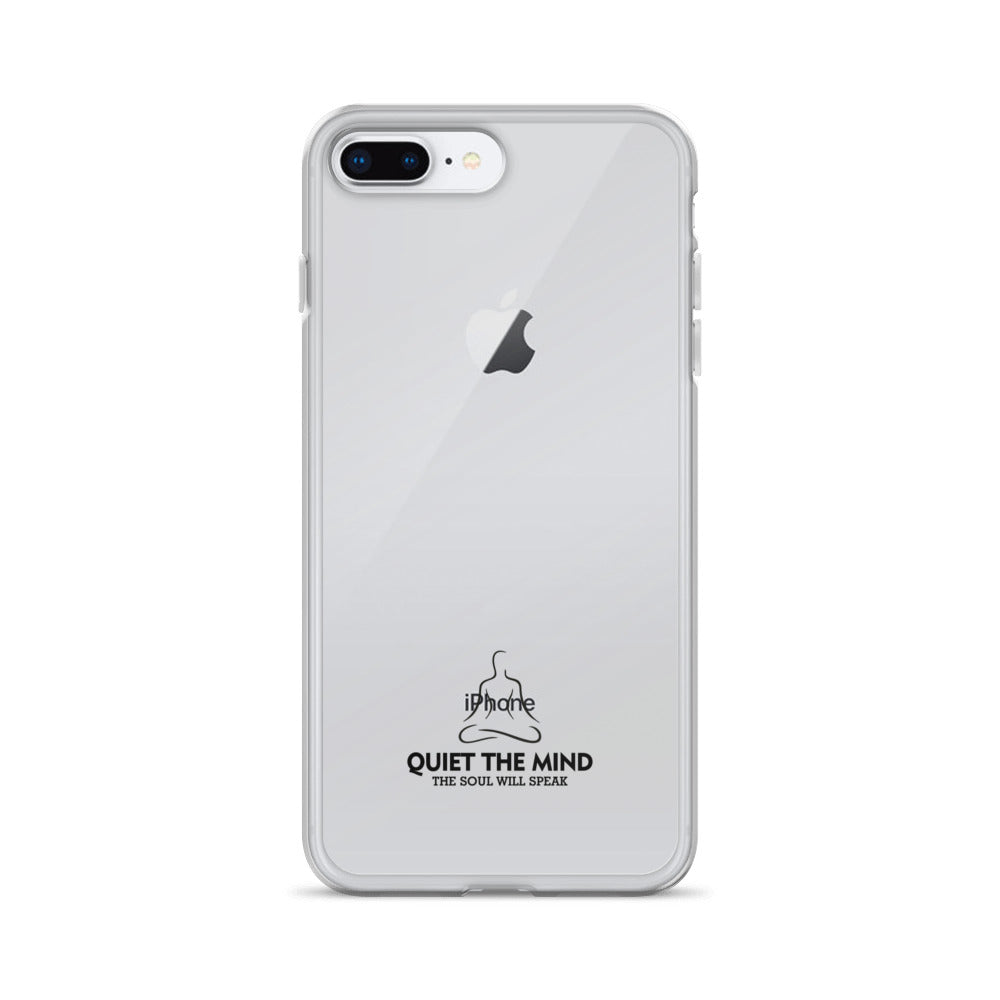 QUIET THE MIND - iPhone Case