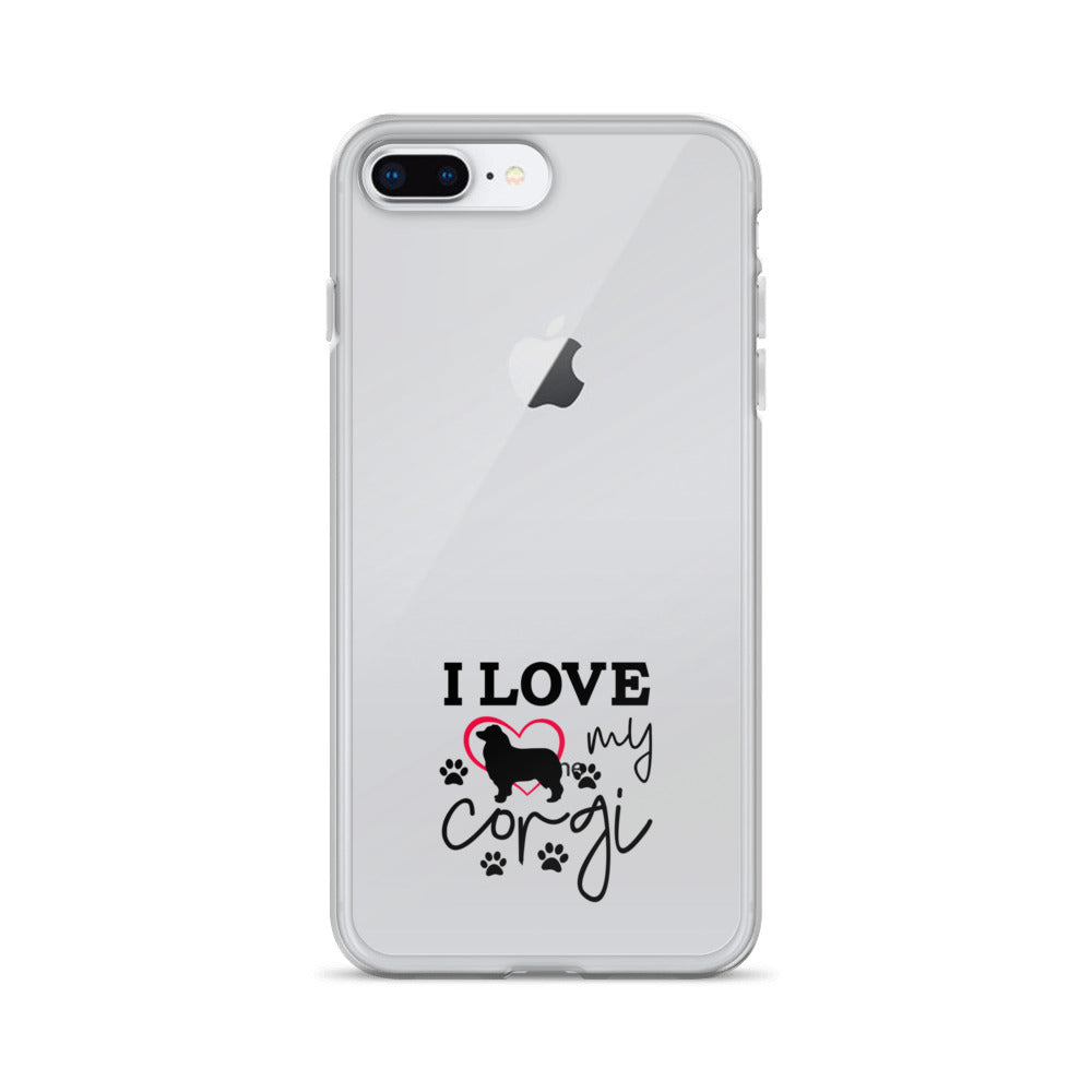 I LOVE MY CORGI - iPhone Case