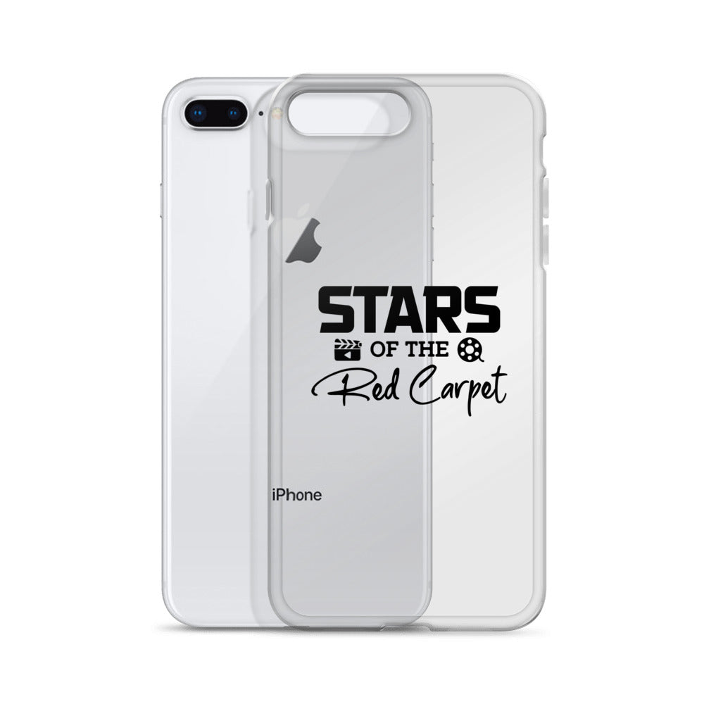 Stars of the red carpet- iPhone Case Transparent