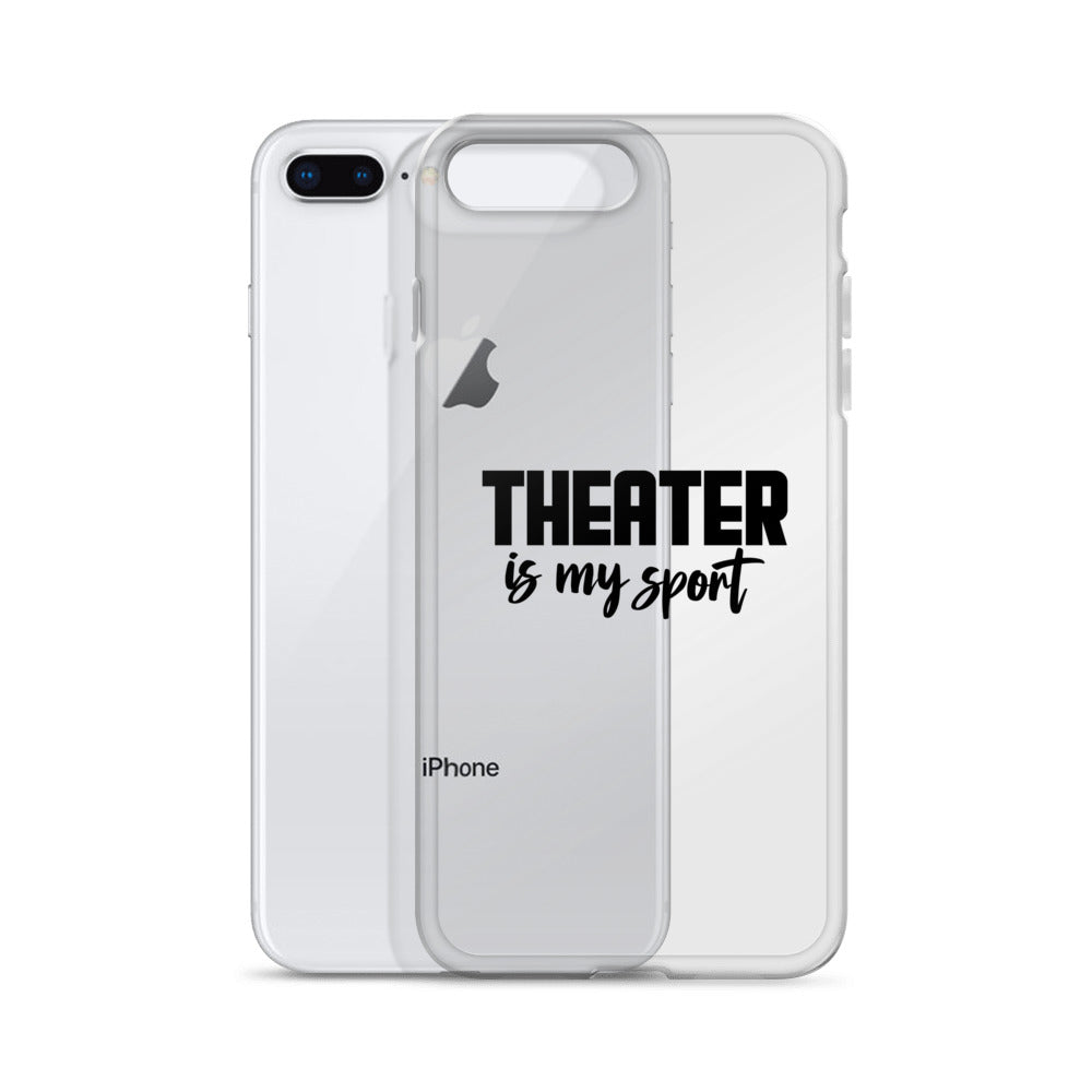 Theatre is my sport- iPhone Case Transparent