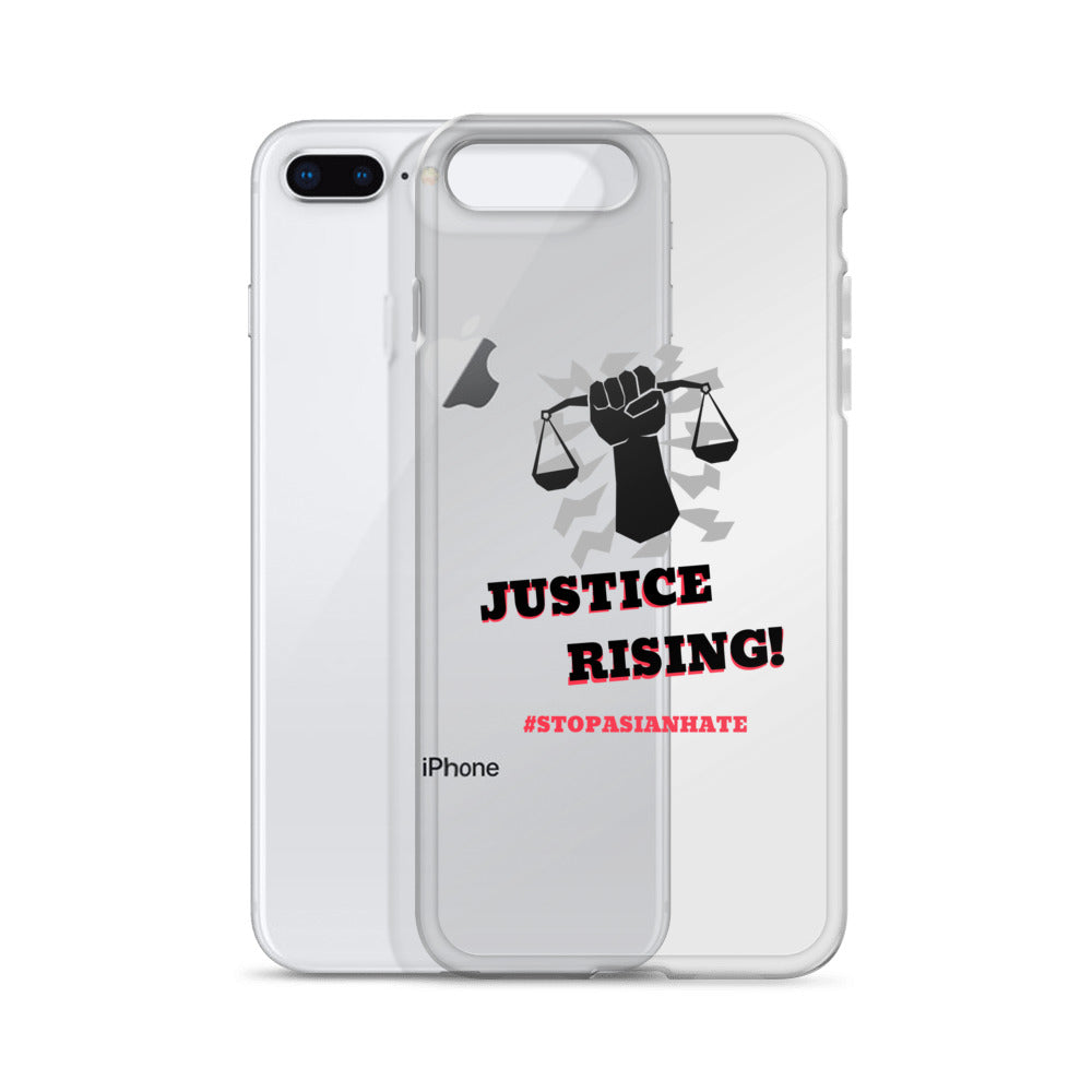 STOP ASIAN HATE - iPhone Case Transparent