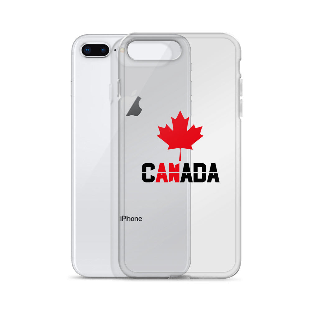 CANADA- iPhone Case Transparent
