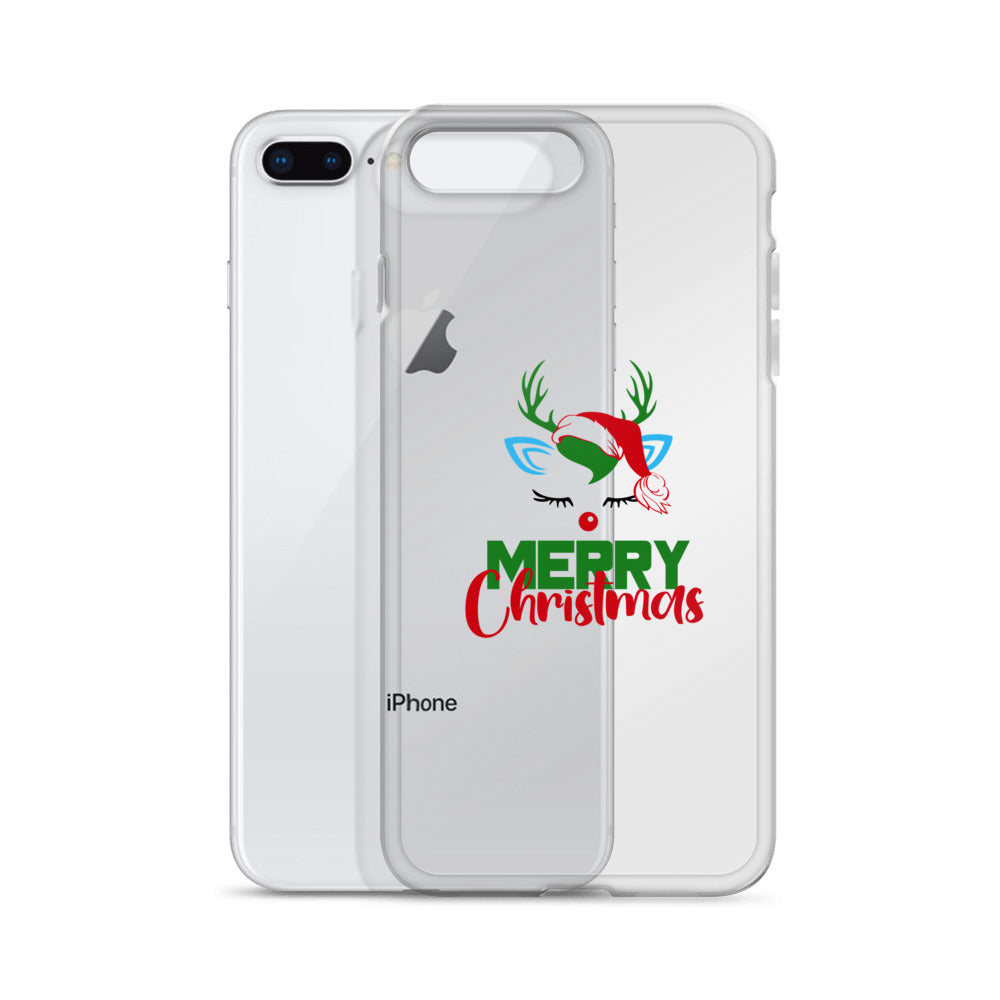 MERRY CHRISTMAS - iPhone Case Transparent