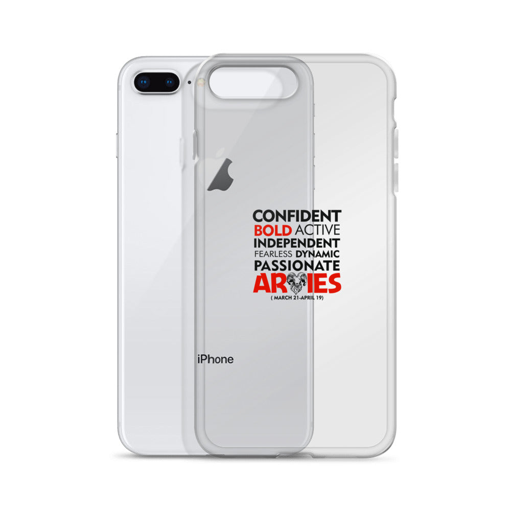 ARIES - iPhone Case Transparent