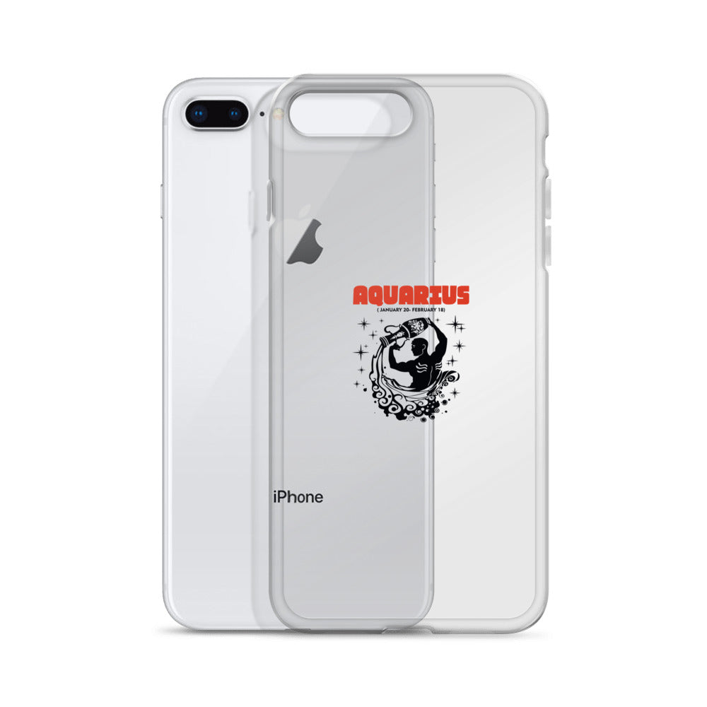 AQUARIUS - iPhone Case Transparent