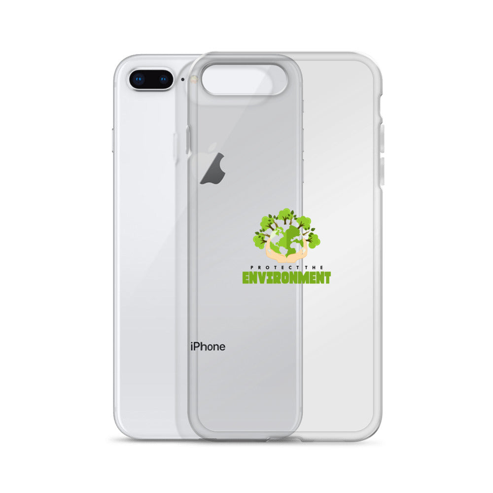 PROTECT THE ENVIRONMENT - iPhone Case Transparent