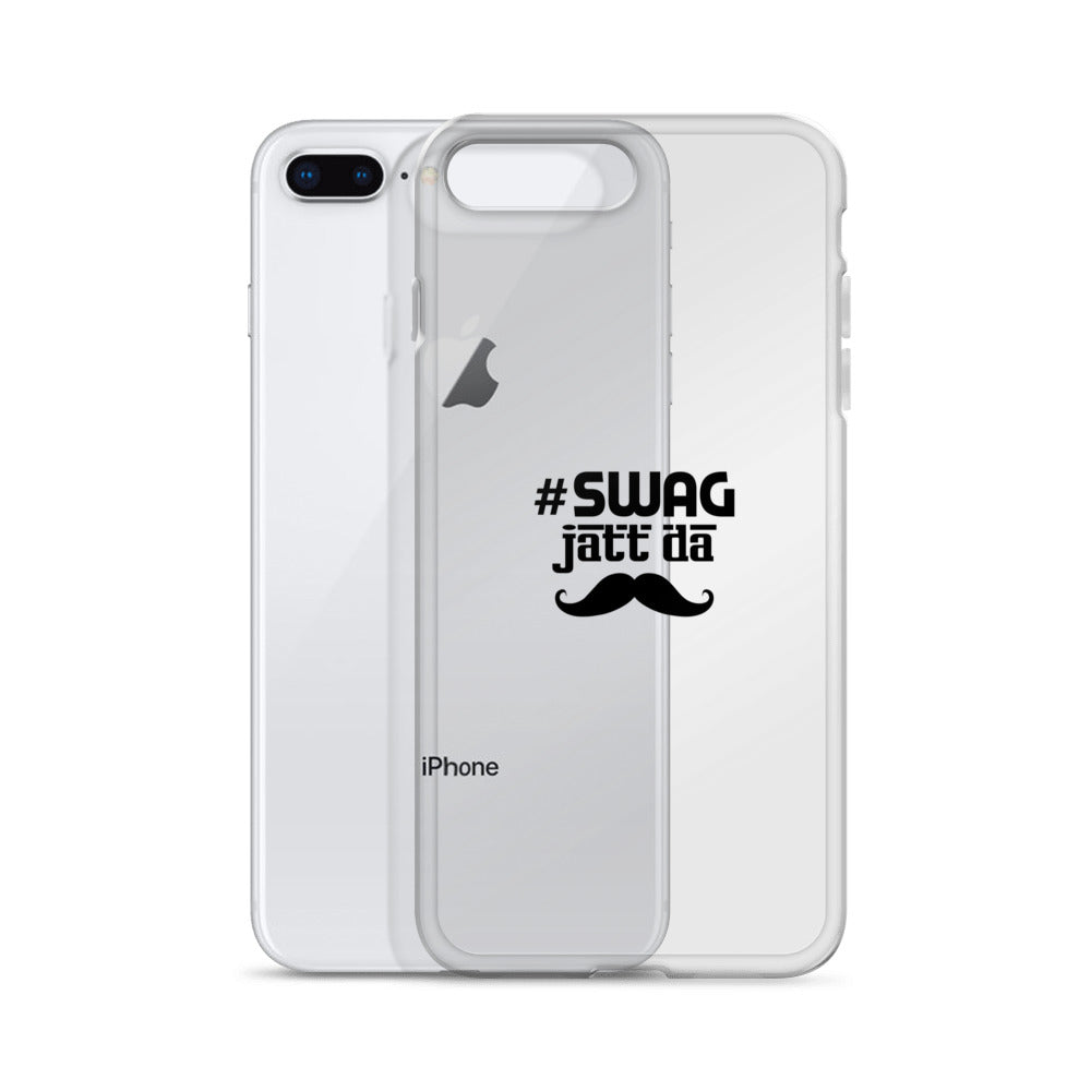 SWAG JATT DA - iPhone Case Transparent