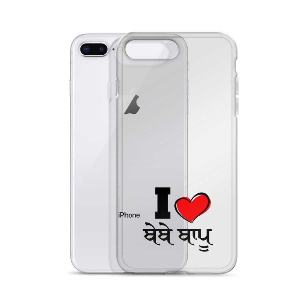 I LOVE BEBE BAPPU - iPhone Case