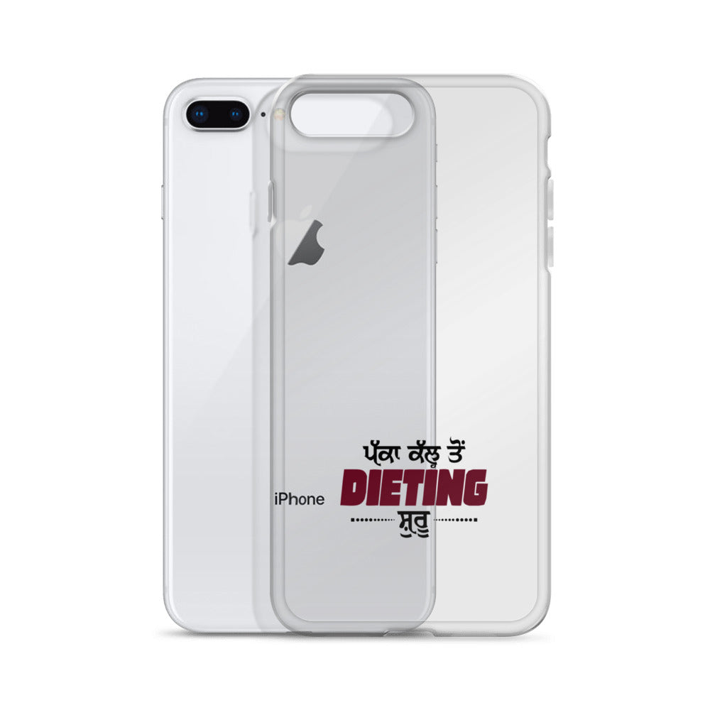 PAKKA KAL TO DIETING SHURU - iPhone Case