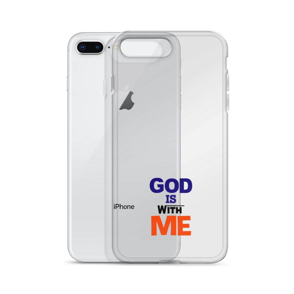 GOD IS WITH ME - iPhone Case