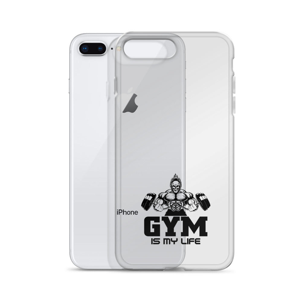 GYM IS MY LIFE - iPhone Case