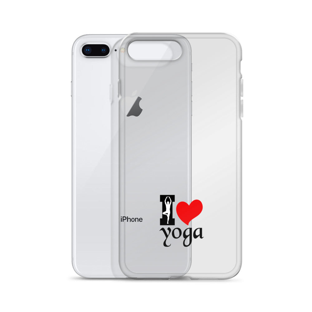 I LOVE YOGA - iPhone Case