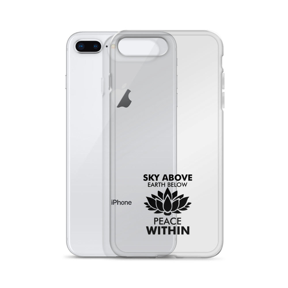 SKY ABOVE EARTH BELOW - iPhone Case