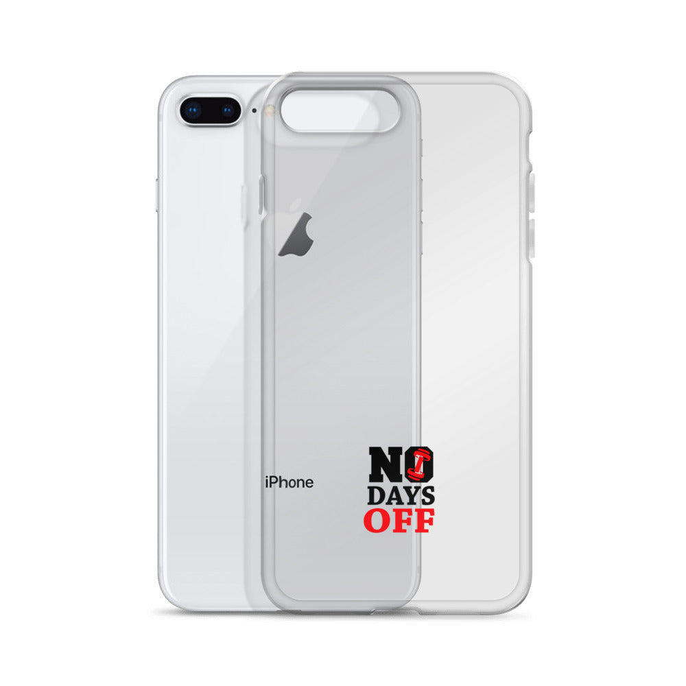 NO DAYS OFF - iPhone Case