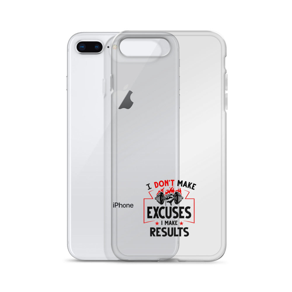 I DON'T MAKE EXCUSES - iPhone Case