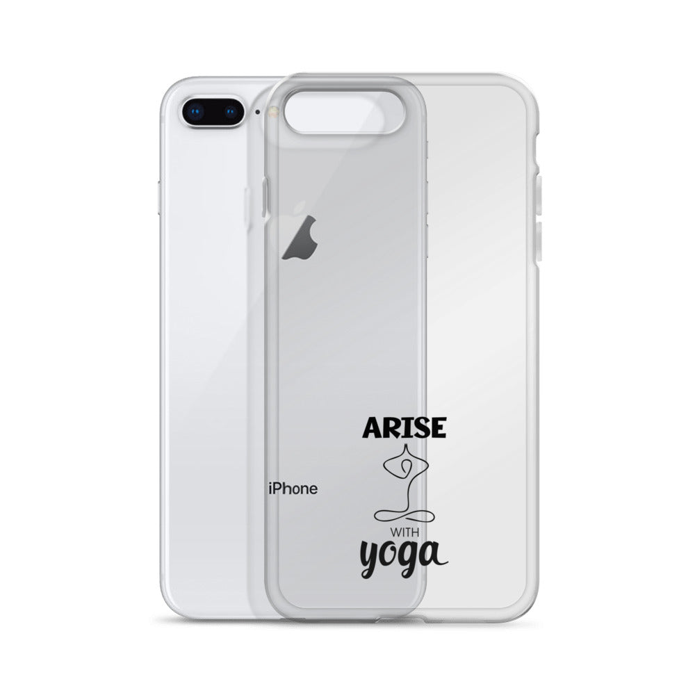 ARISE WITH YOGA - iPhone Case