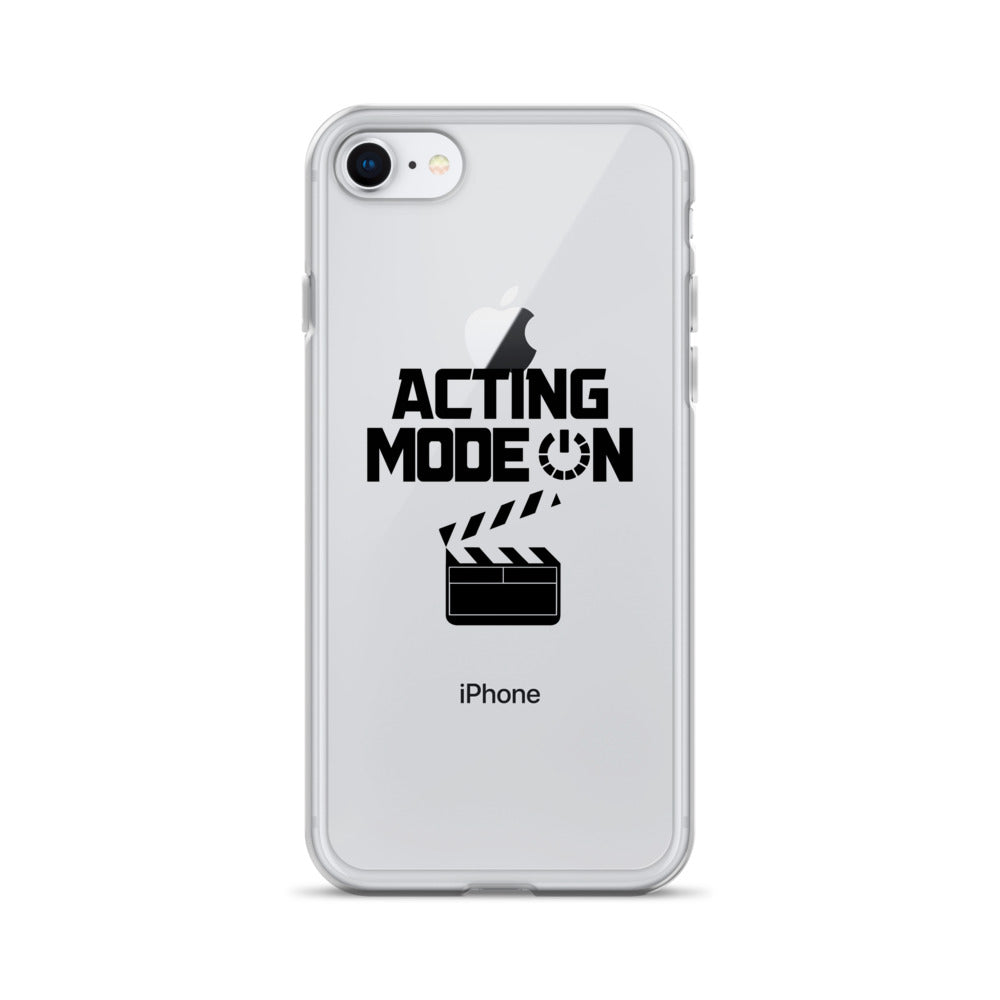 Acting mode - iPhone Case Transparent