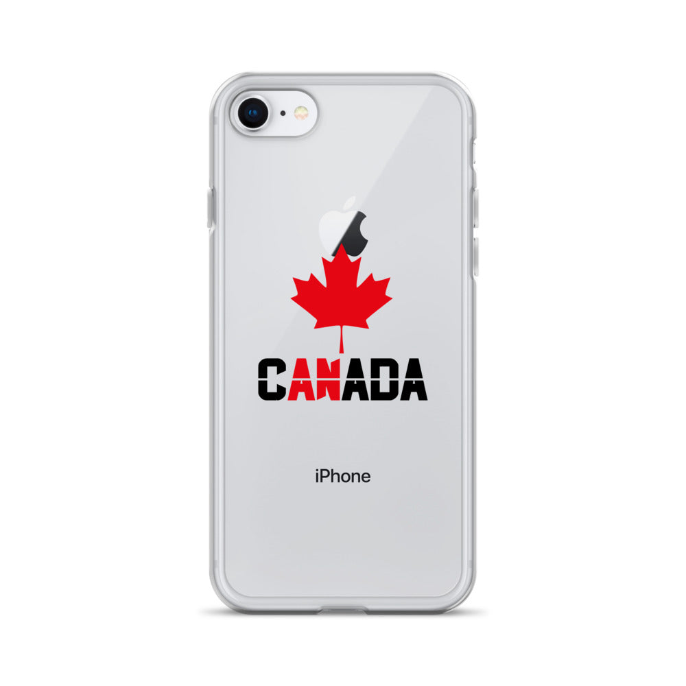 CANADA- iPhone Case Transparent