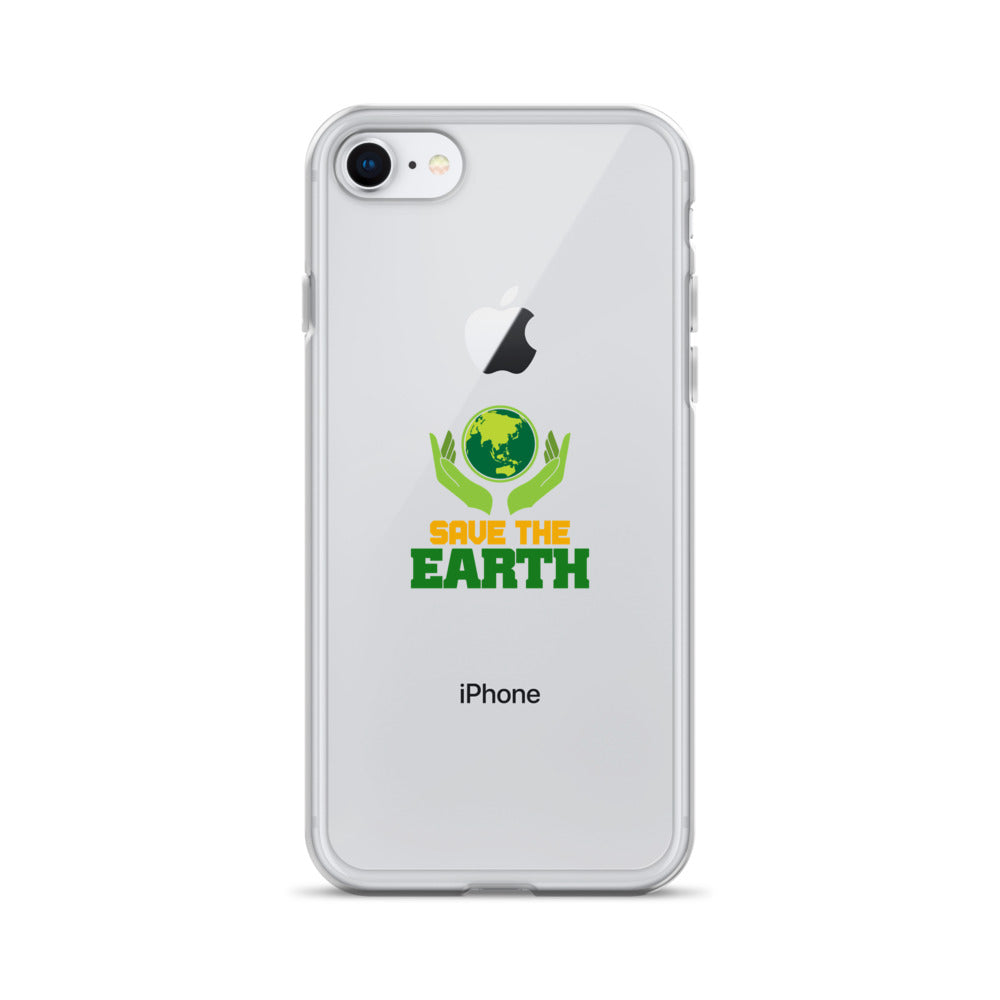 SAVE THE EARTH - iPhone Case Transparent