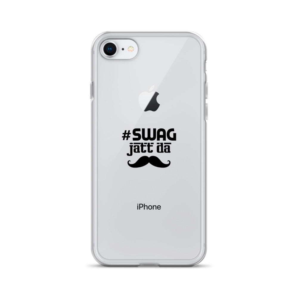 SWAG JATT DA - iPhone Case Transparent