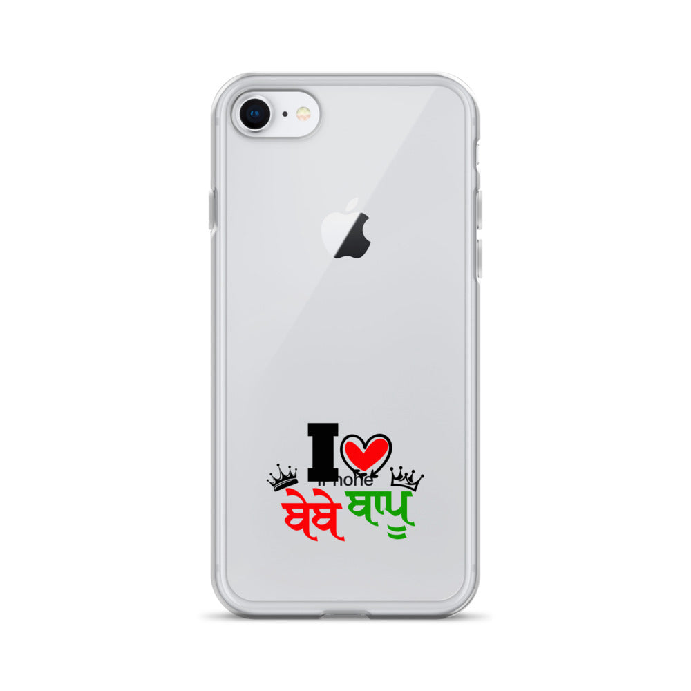 I LOVE BEBE BAPU - iPhone Case