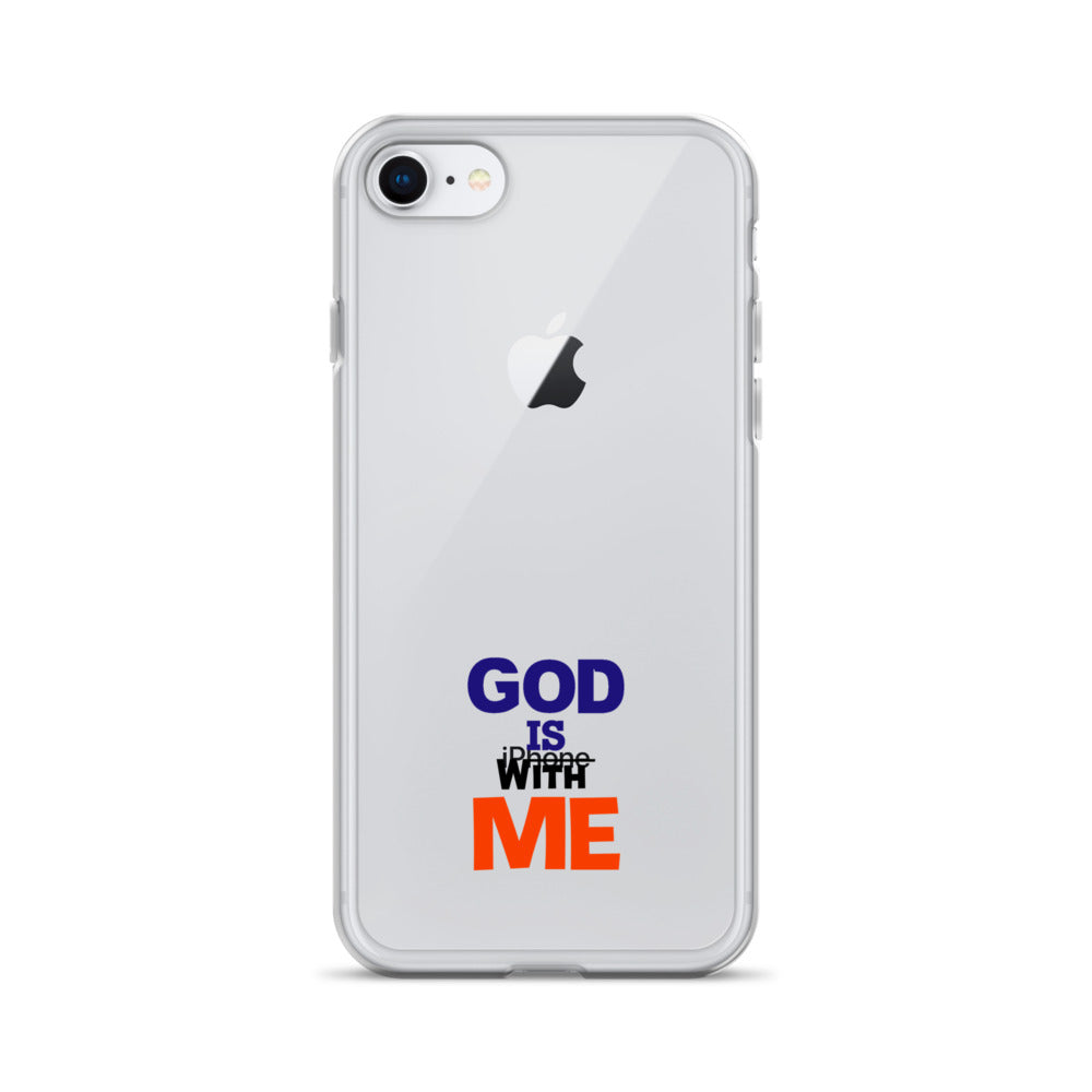 GOD IS WITH ME - iPhone Case