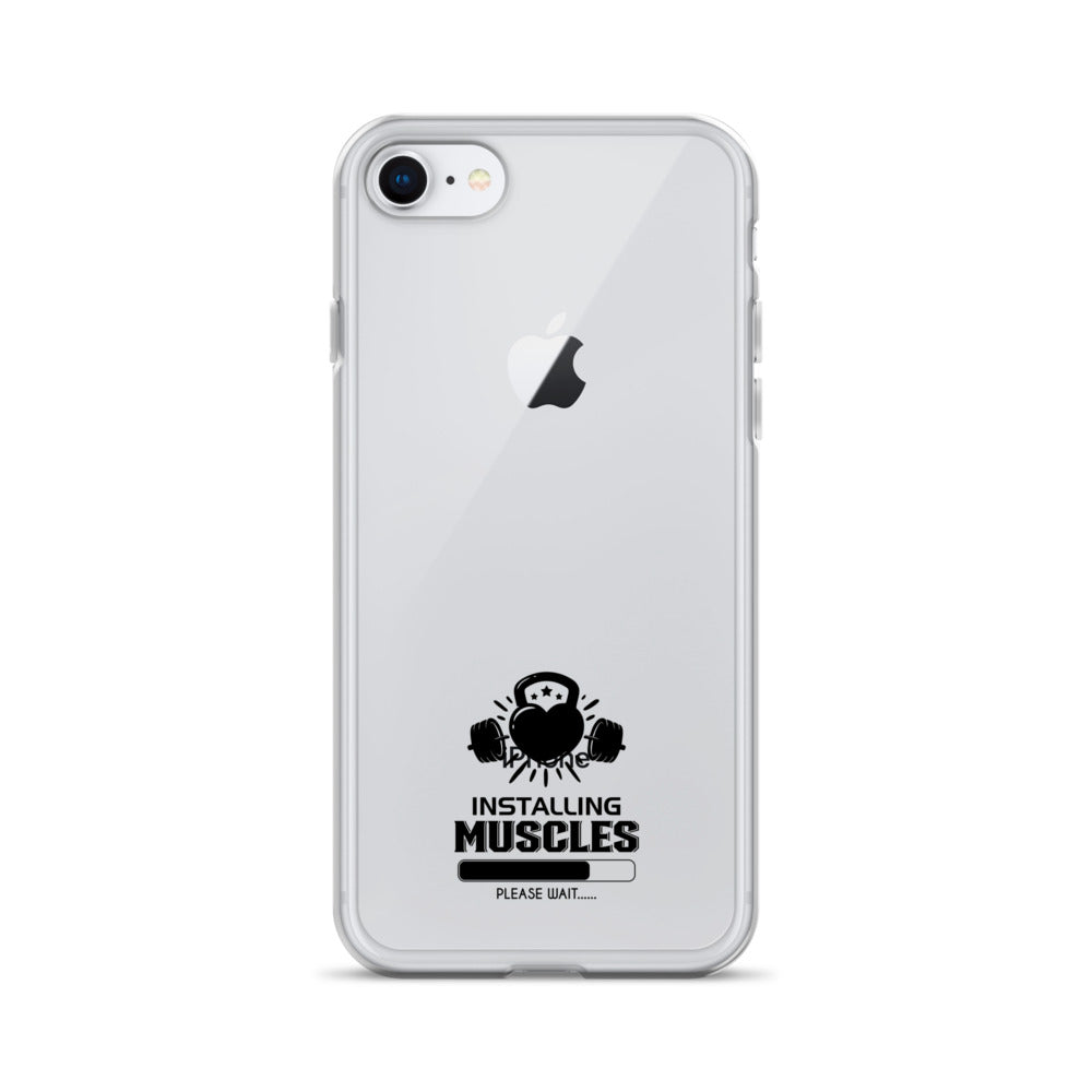 INSTALLING MUSCLES - iPhone Case
