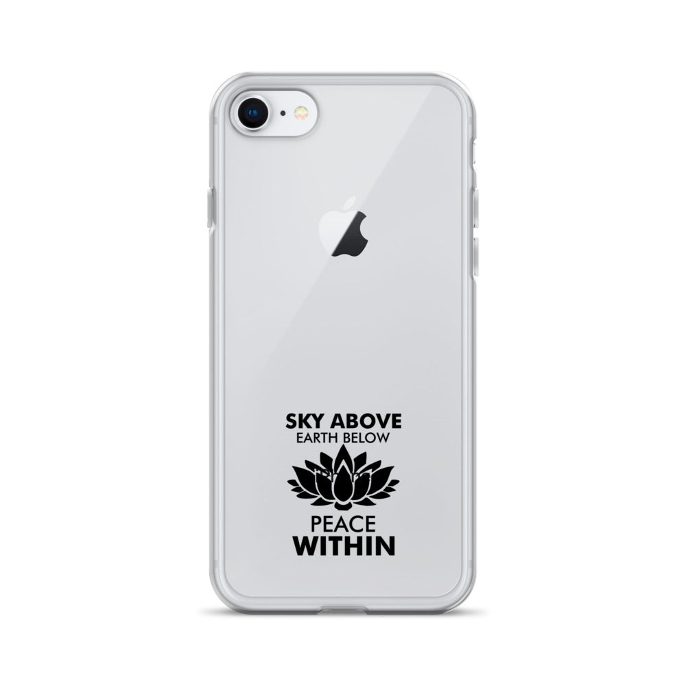 SKY ABOVE EARTH BELOW - iPhone Case