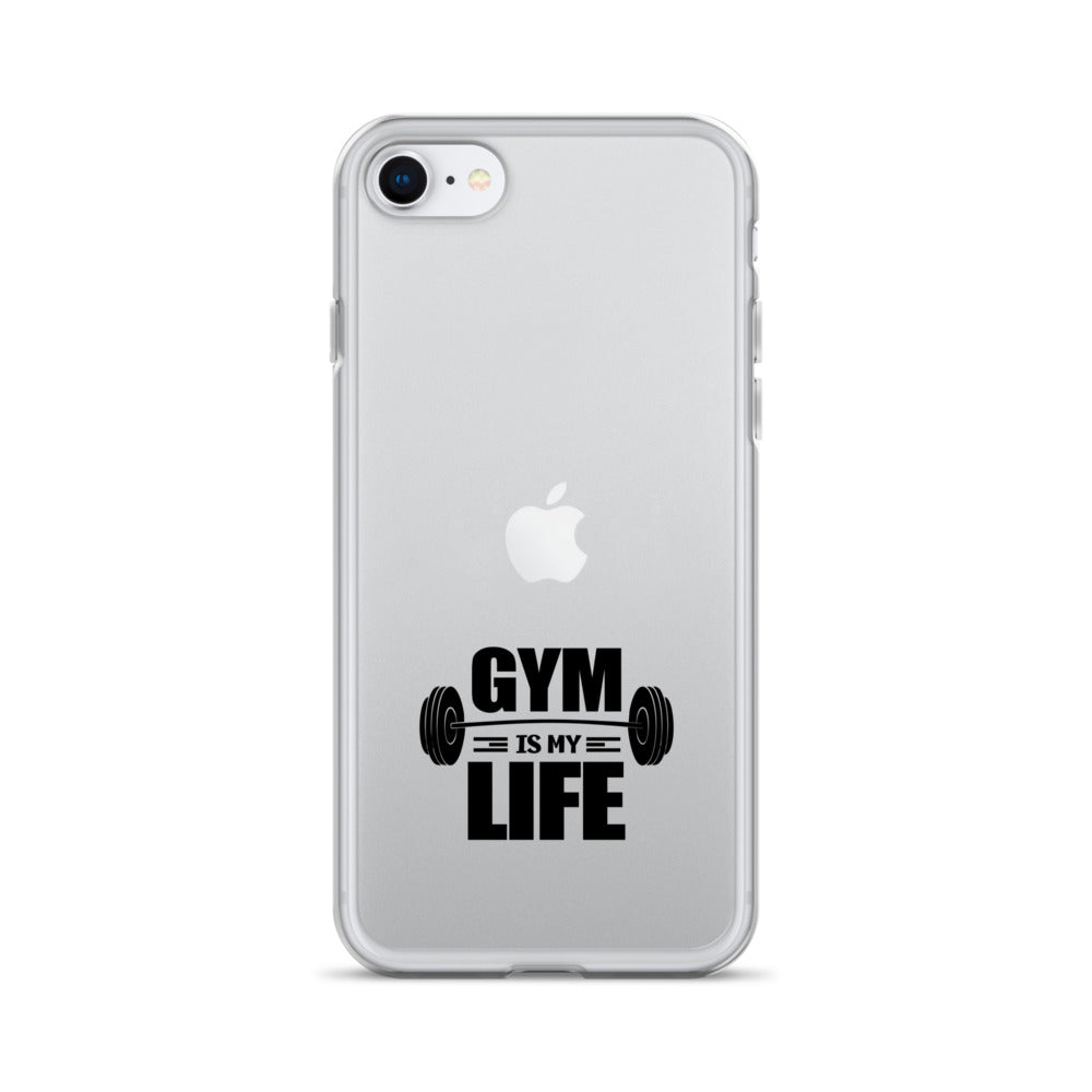 GYM IS MY LIFE - iPhone Case