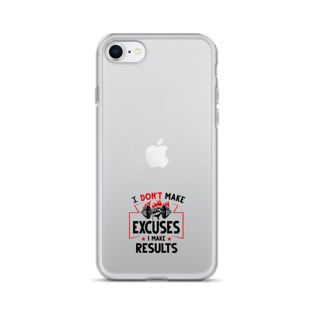 I DON'T MAKE EXCUSES - iPhone Case