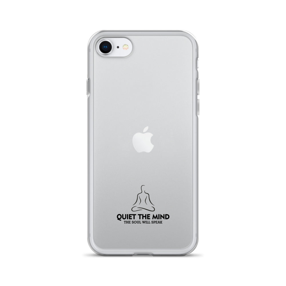 QUIET THE MIND - iPhone Case