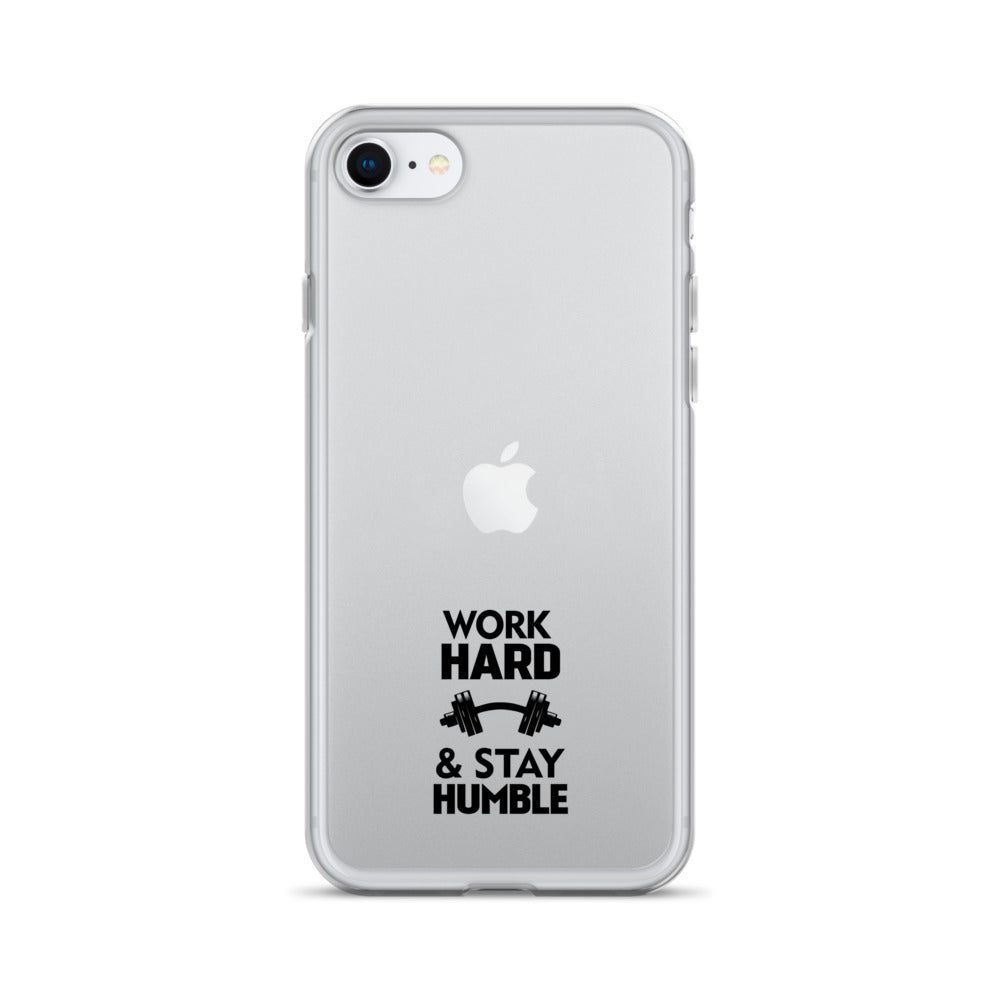 WORK HARD & STAY HUMBLE - iPhone Case