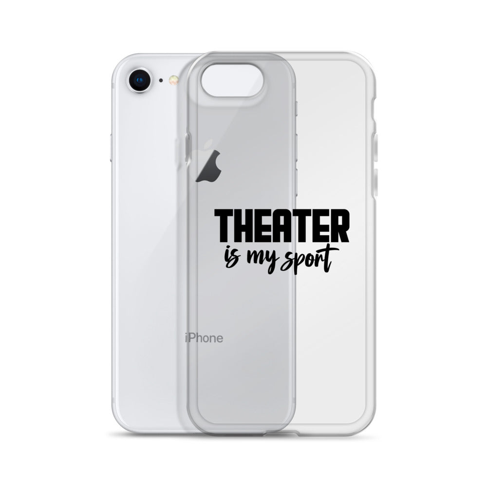 Theatre is my sport- iPhone Case Transparent