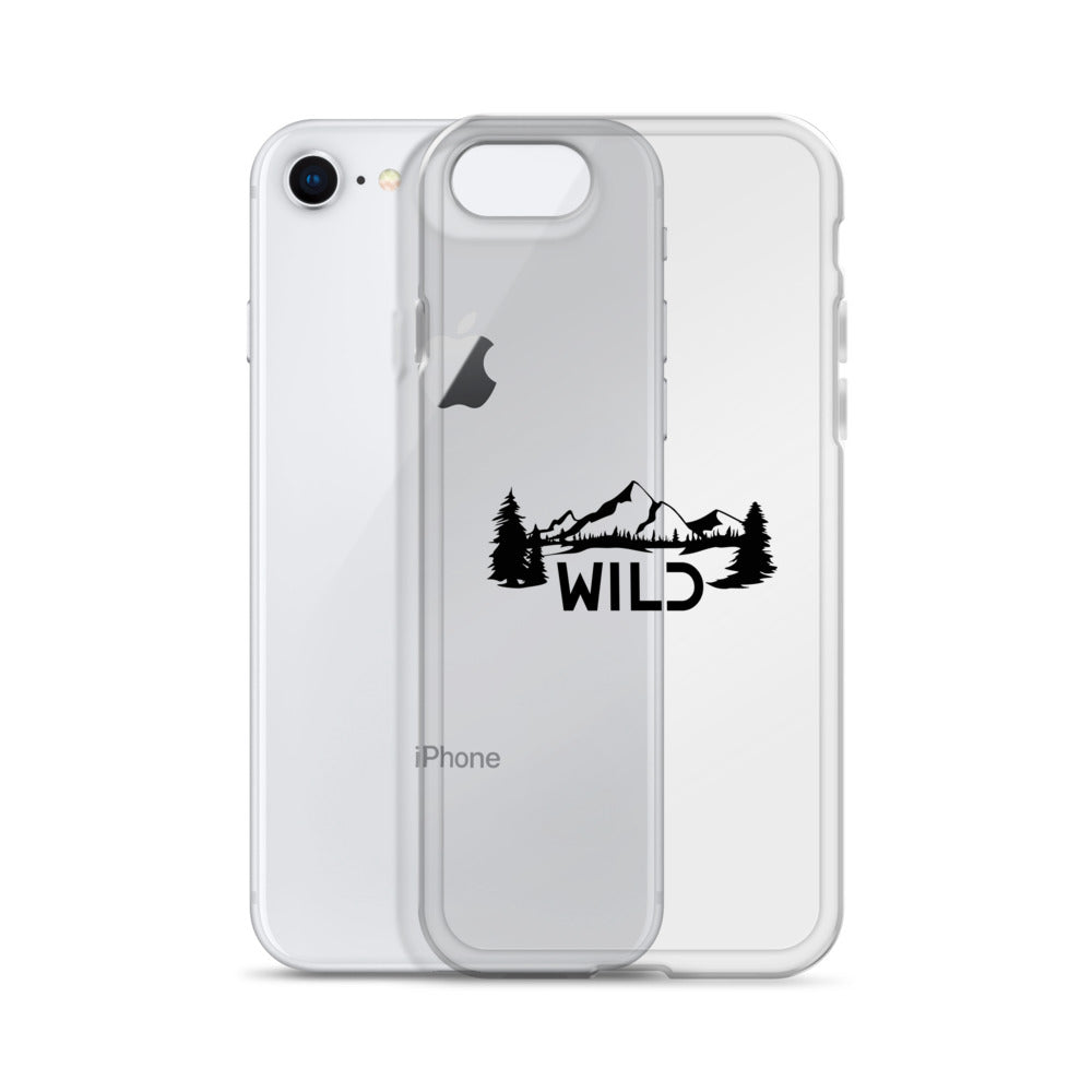 WILD- iPhone Case Transparent