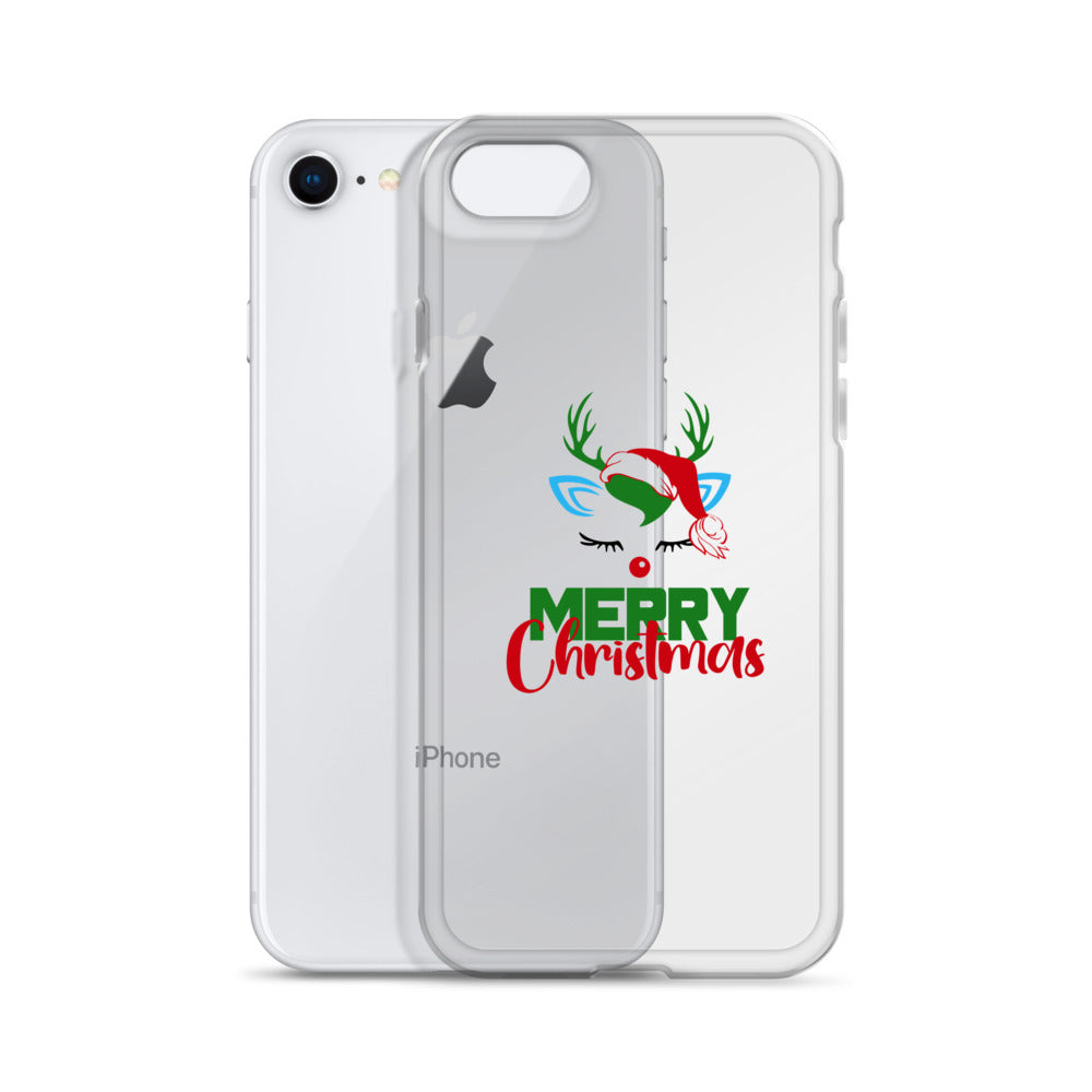 MERRY CHRISTMAS - iPhone Case Transparent