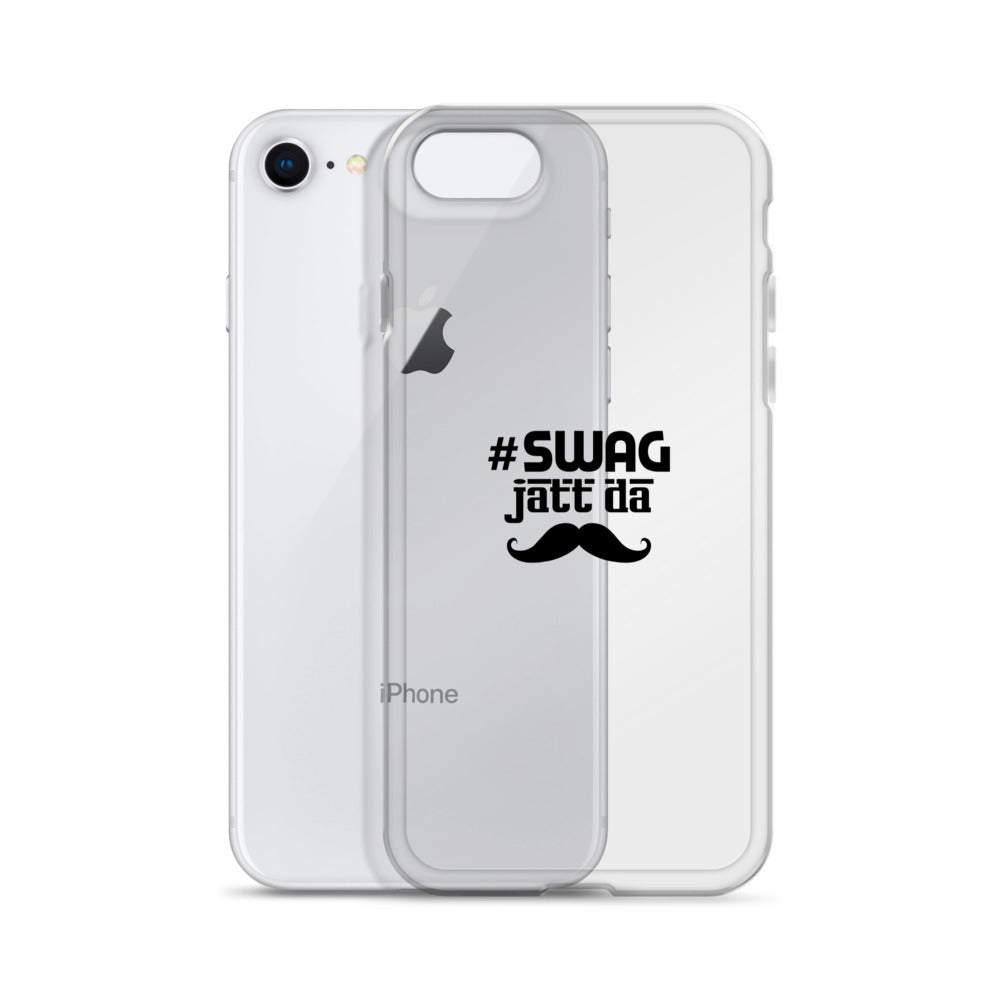 SWAG JATT DA - iPhone Case Transparent