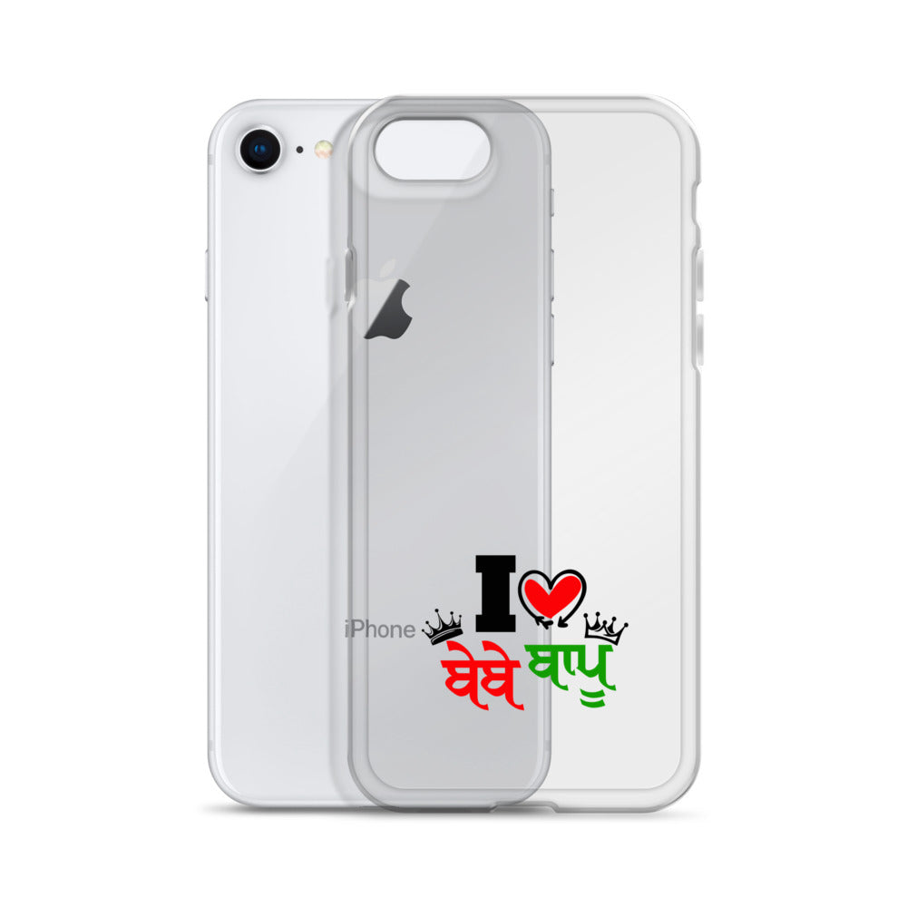 I LOVE BEBE BAPU - iPhone Case