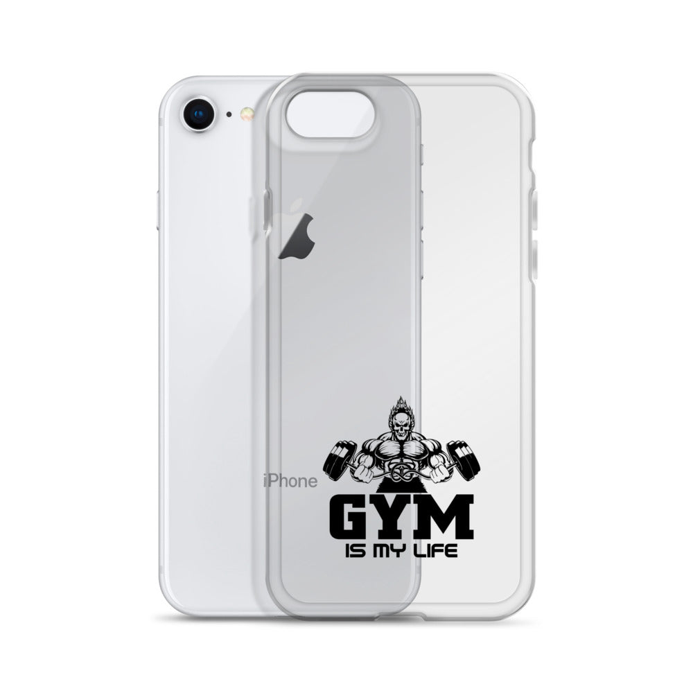 GYM IS MY LIFE - iPhone Case