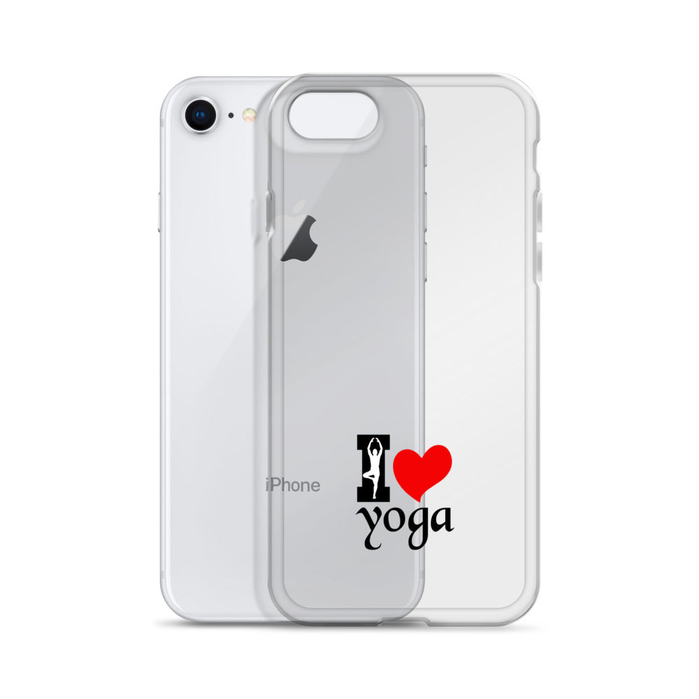 I LOVE YOGA - iPhone Case