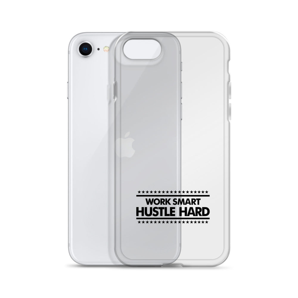WORK SMART HUSTLE HARD - iPhone Case