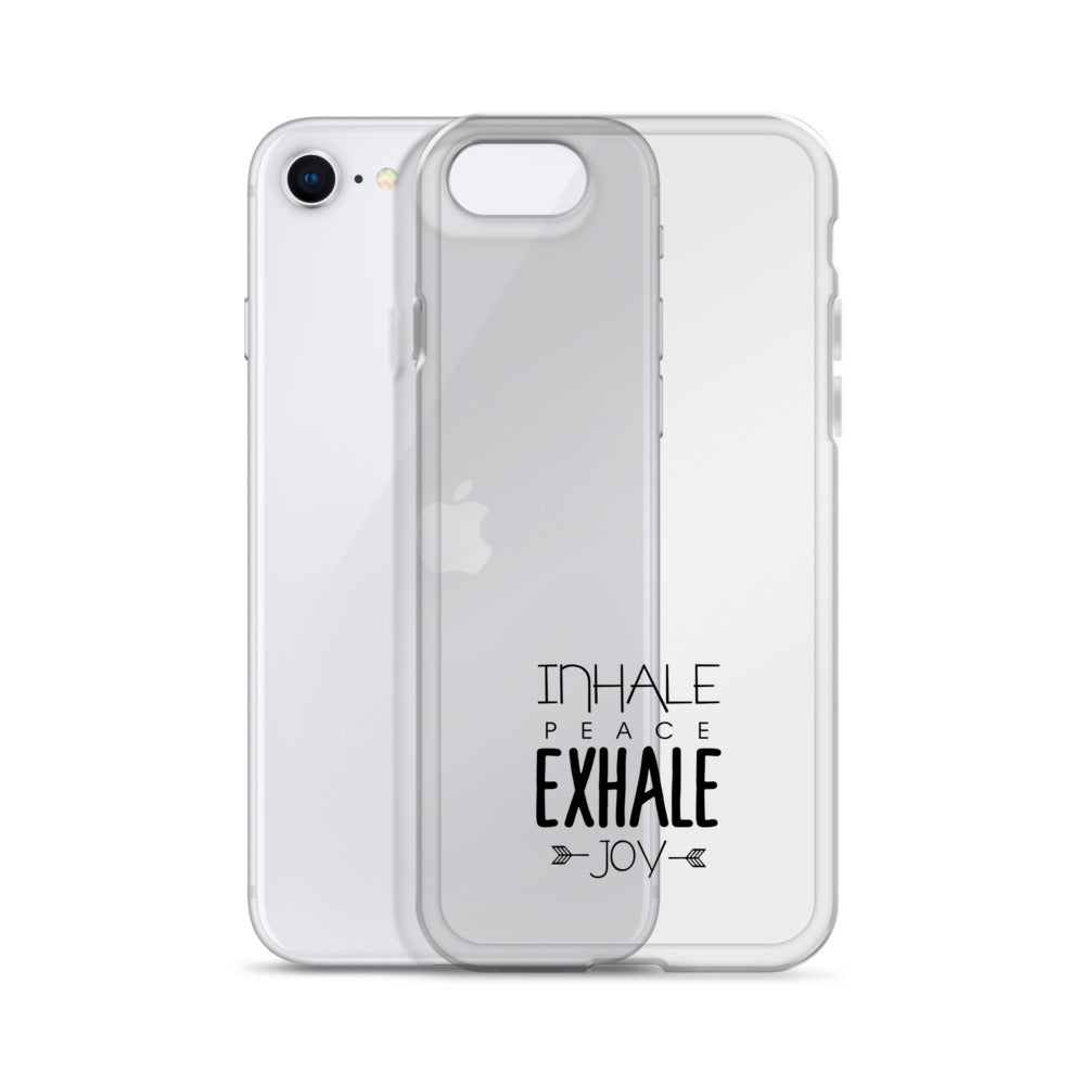 INHALE PEACE EXHALE JOY - iPhone Case