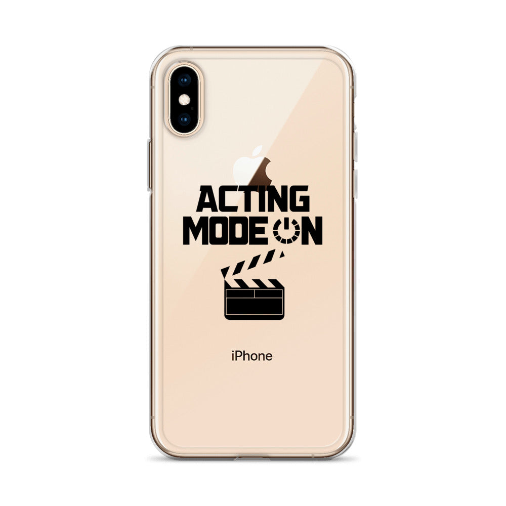 Acting mode - iPhone Case Transparent