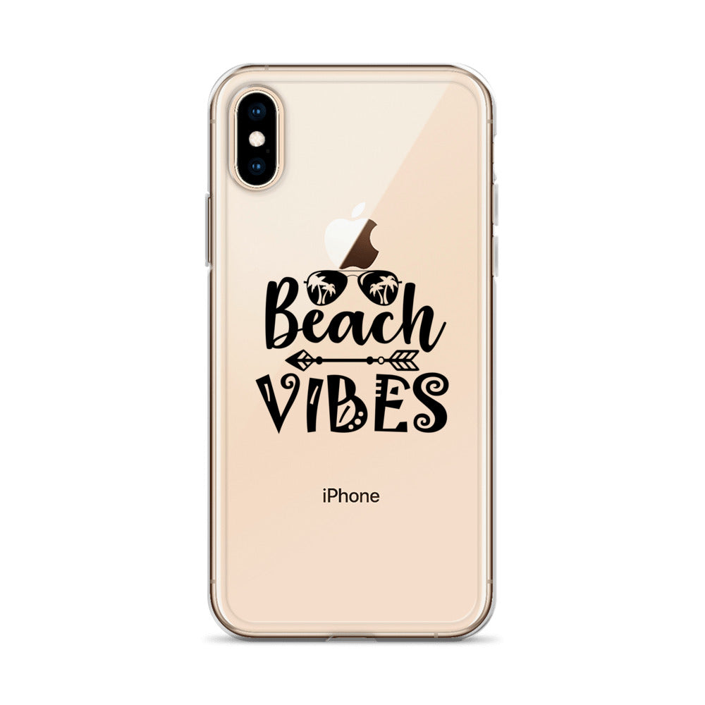 Beach Vibes- iPhone Case Transparent