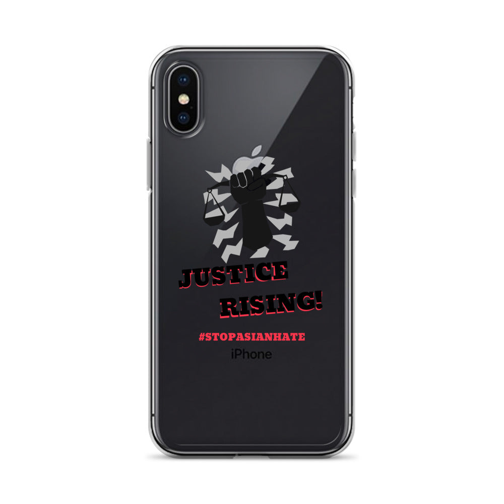 STOP ASIAN HATE - iPhone Case Transparent