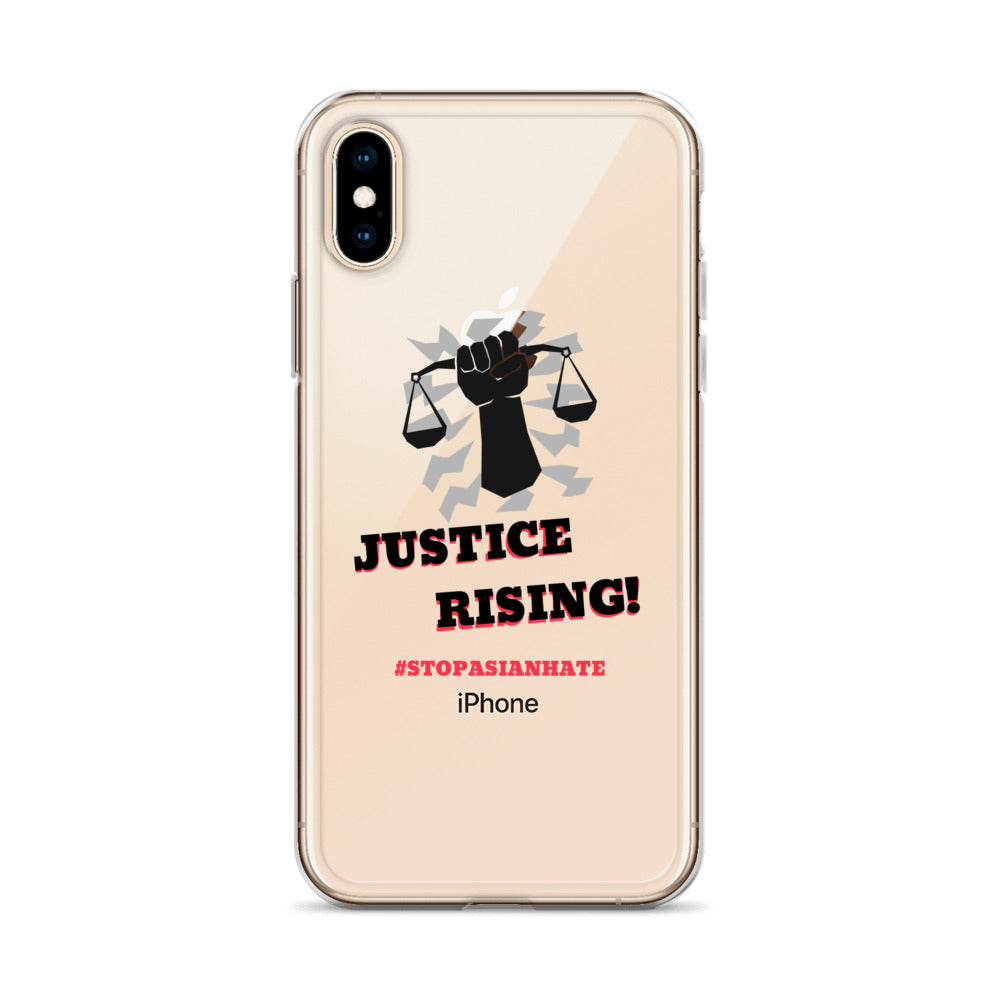 STOP ASIAN HATE - iPhone Case Transparent