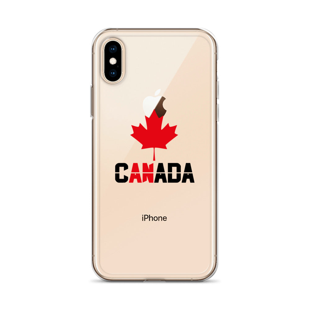 CANADA- iPhone Case Transparent
