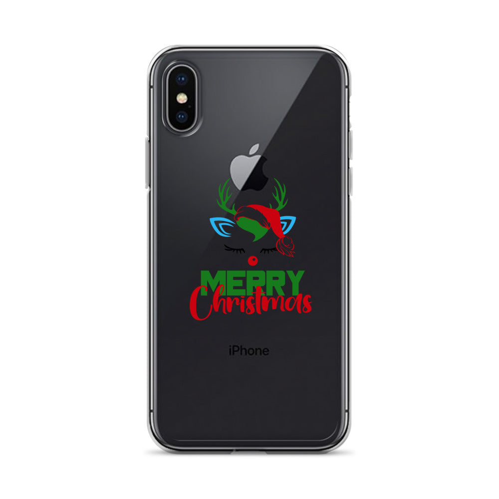 MERRY CHRISTMAS - iPhone Case Transparent