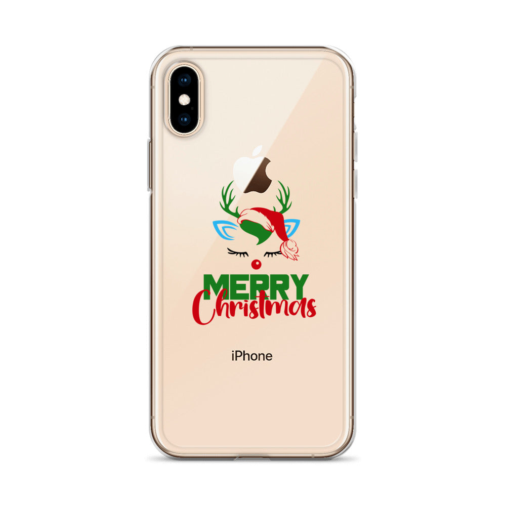 MERRY CHRISTMAS - iPhone Case Transparent