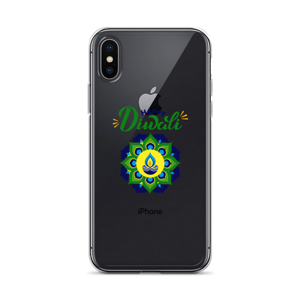 HAPPY DIWALI - iPhone Case Transparent